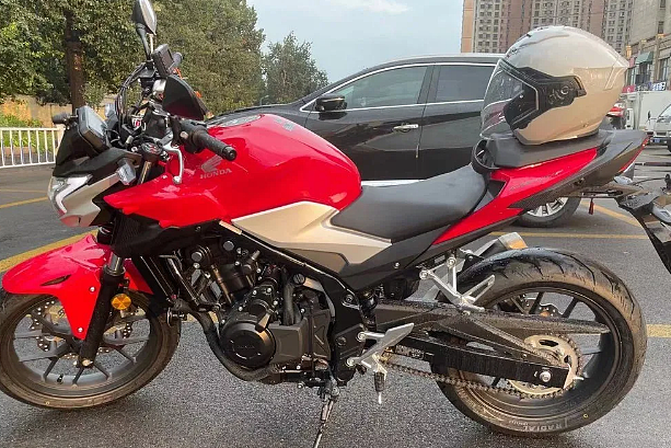 山东车主本田CB400F上手体验...