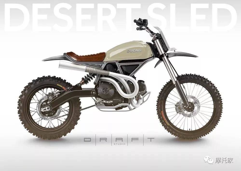 毒物/DUCATI Scrambler Desert Sled Concept 观点车型