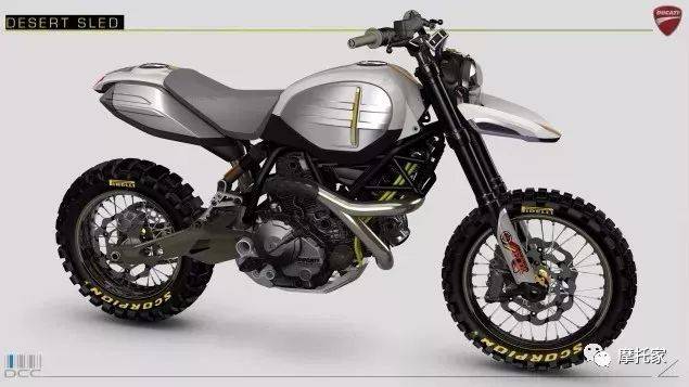 毒物/DUCATI Scrambler Desert Sled Concept 观点车型