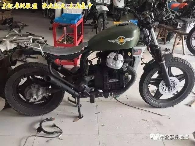                         Honda GL400改装 欣赏