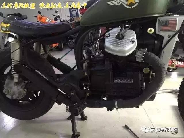                         Honda GL400改装 欣赏