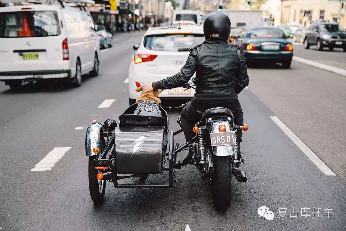 每日一车 | Yamaha SR400 Sidecar