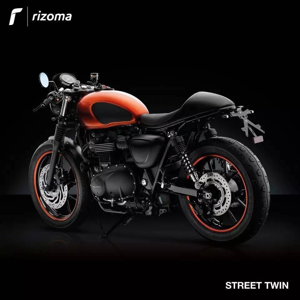 Triumph Street Twin改装Rizoma套件实例