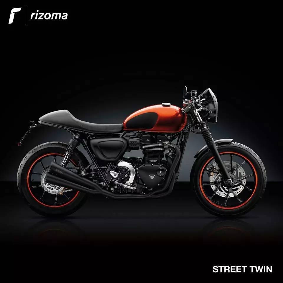 Triumph Street Twin改装Rizoma套件实例