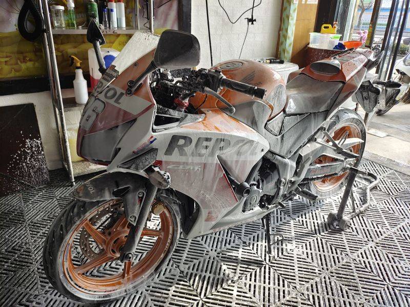 本田cbr300r恢复泰产36齿后牙盘的使用感受！