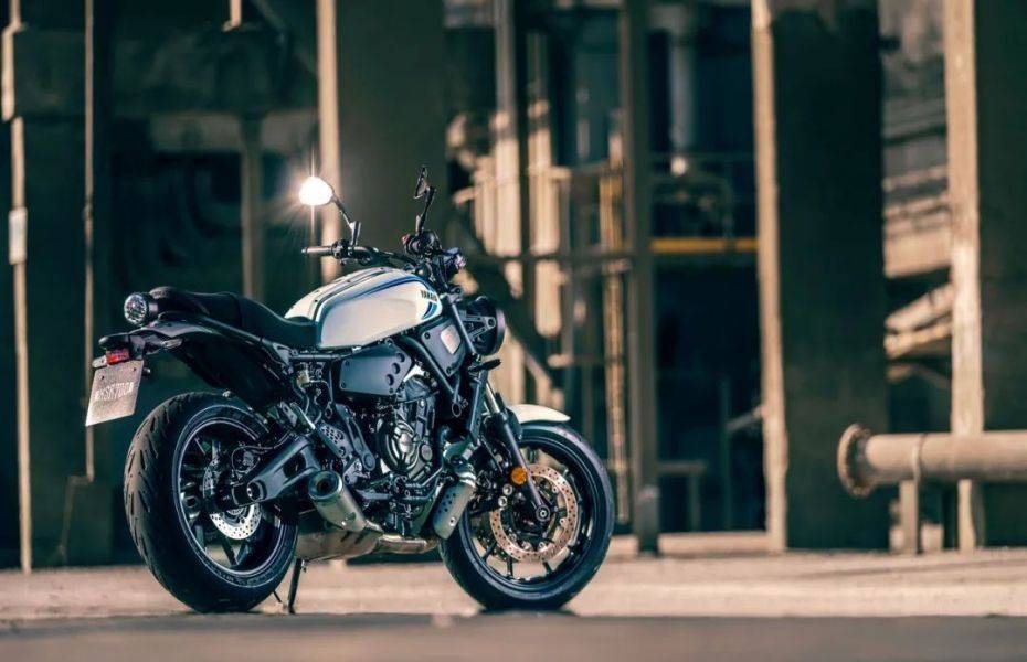 Yamaha 2022 XSR700 复古车，纯图欣赏