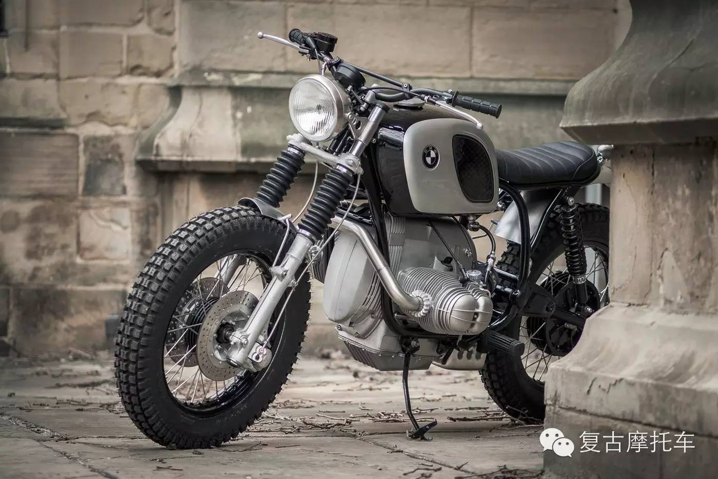 【每日一车】BMW R100 SCRAMBLER(车把按钮的创意值得借鉴）