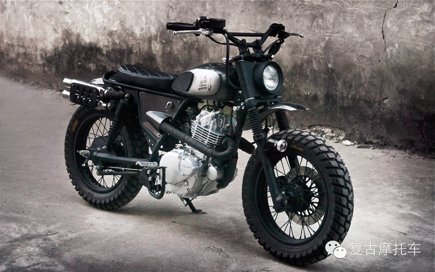 铃木 GN250 SCRAMBLER 改装欣赏