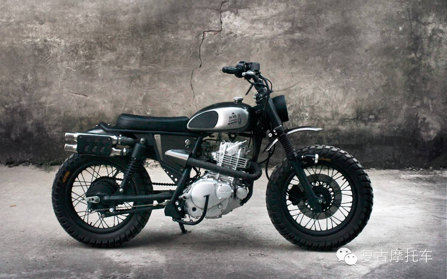 铃木 GN250 SCRAMBLER 改装欣赏