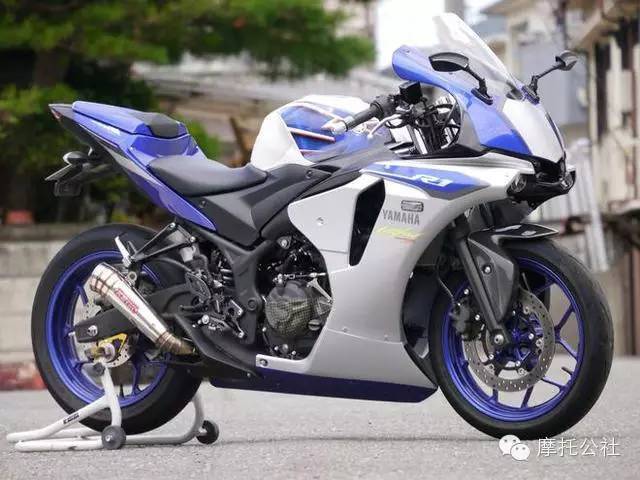 “山寨”版R1横空出世：雅马哈YZF-R3/R25秒变R1