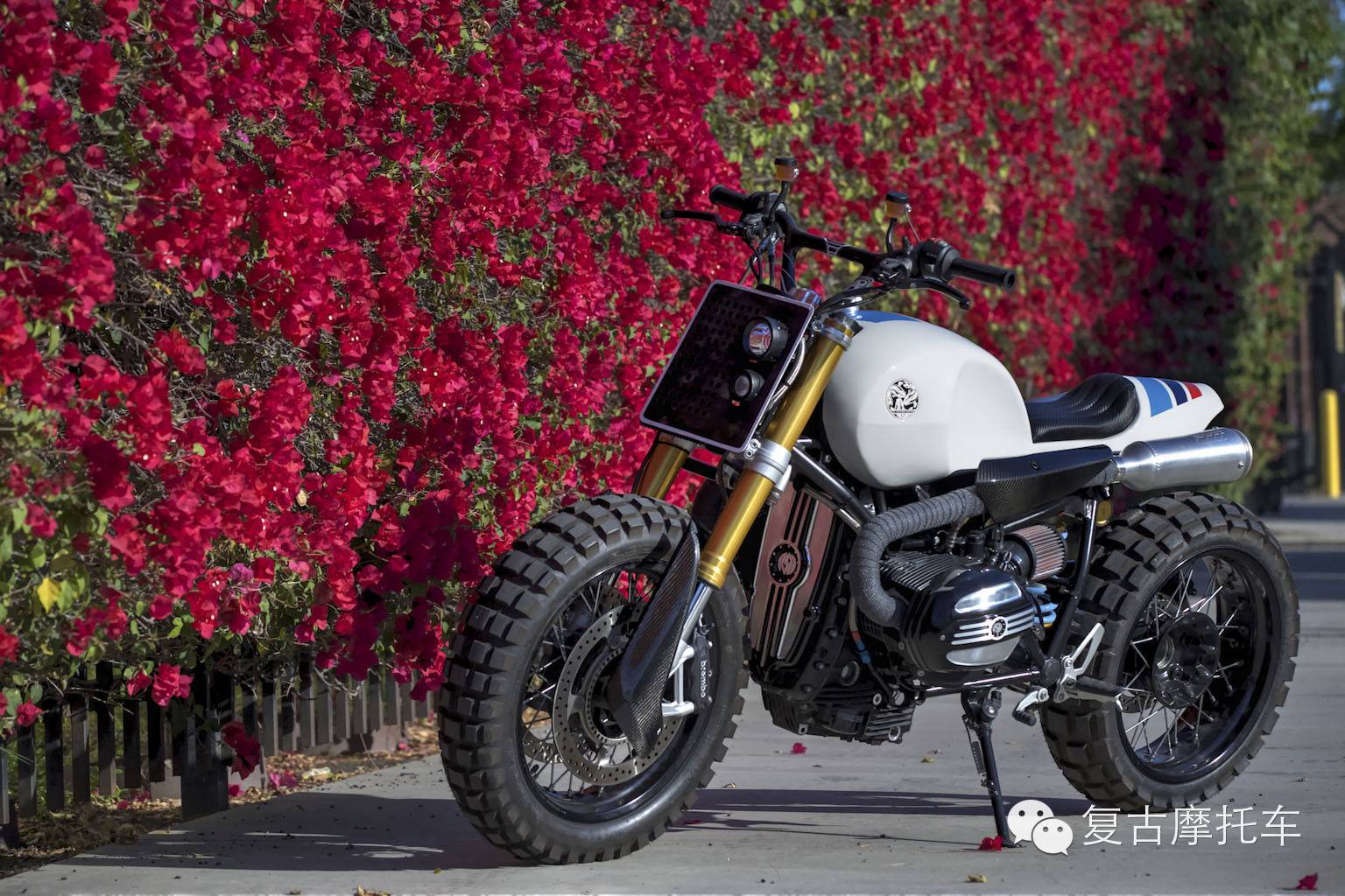 BMW RnineT  scrambler 改装欣赏