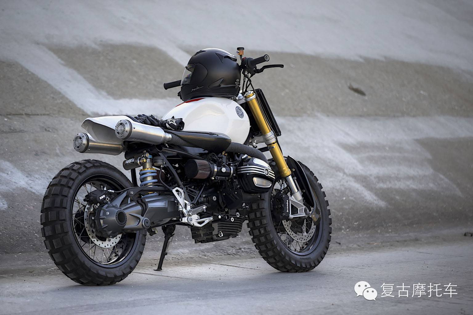 BMW RnineT  scrambler 改装欣赏