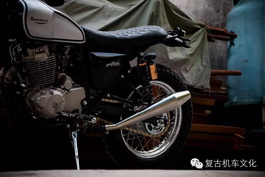 公羊复古机车定制工坊出品【鑫源 简洁Scrambler】