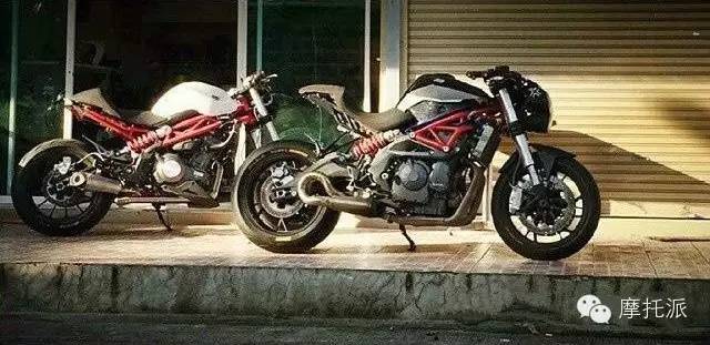 百变大咖秀 贝纳利黄龙改装 cafe Racer