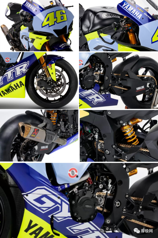 致敬罗西!雅马哈R1 GYTR VR46 Tribute在2021米兰车展现场亮相