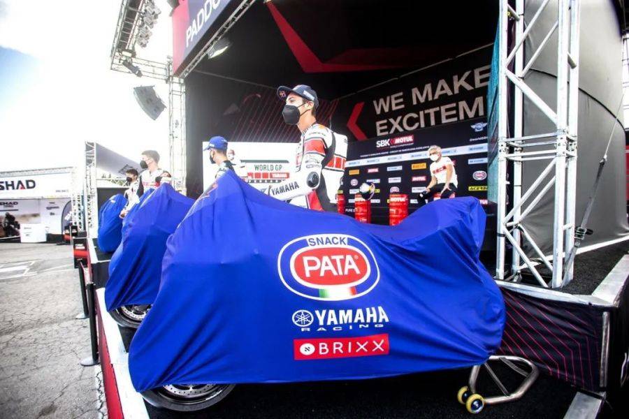 WSBK 2021 巴塞罗那站:Yamaha 参战 GP 六十周年纪念图案