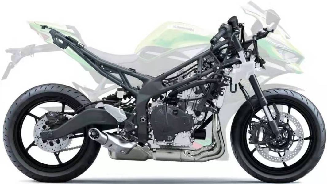 川崎ZX-4R！400cc排量四缸跑车即将上市！