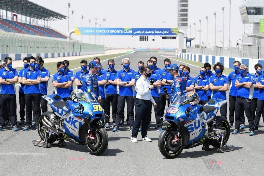 2021 MotoGP:卡塔尔季前测试、Suzuki 厂队篇