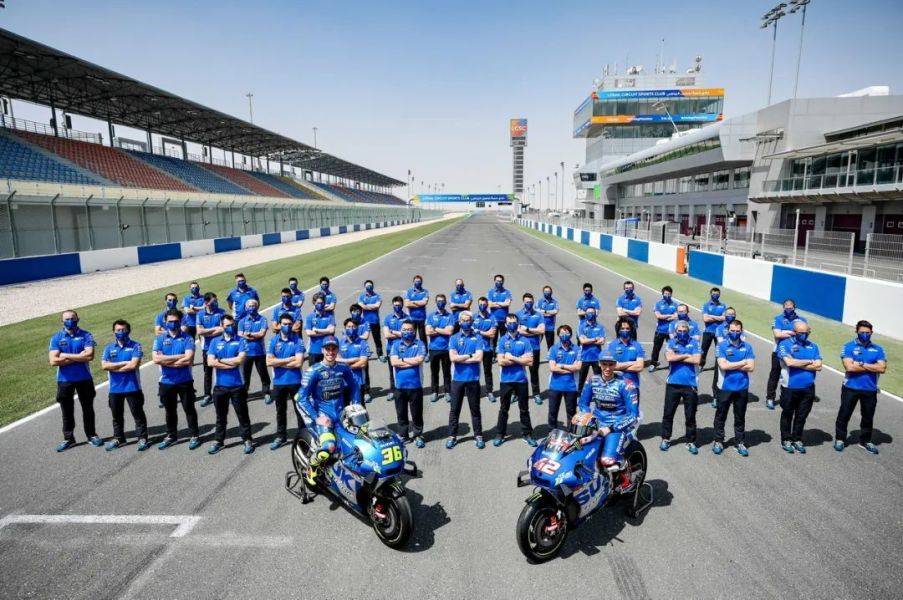 2021 MotoGP:卡塔尔季前测试、Suzuki 厂队篇