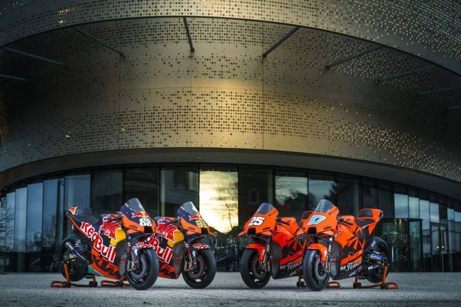 无水印 | 2022年KTM MotoGP团队战车图赏