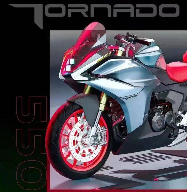 贝纳利曝出三款新车效果图,跑车Tornado 550/650、街车TNT550