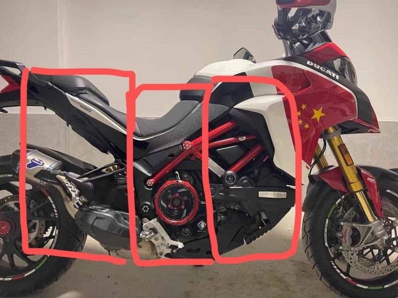 头盔定制涂装之DUCATI MTS1260 （文末附视频）