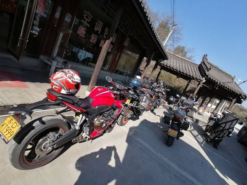 常州骑迹机车俱乐部周末骑行皖南小川藏，时隔两年再来山里山外