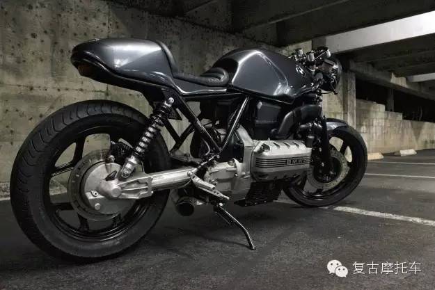 每日改装：宝马 k100 caferacer摩托车改装欣赏