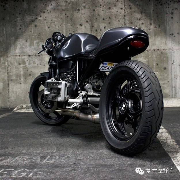 每日改装：宝马 k100 caferacer摩托车改装欣赏