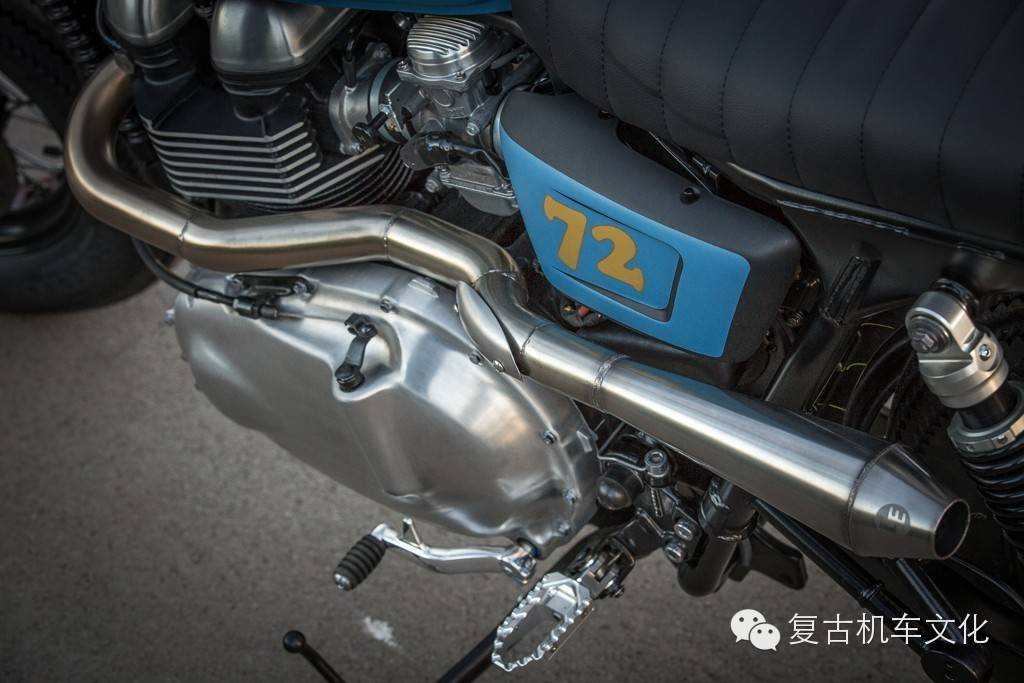 2014凯旋Bonneville T100摩托车改装欣赏