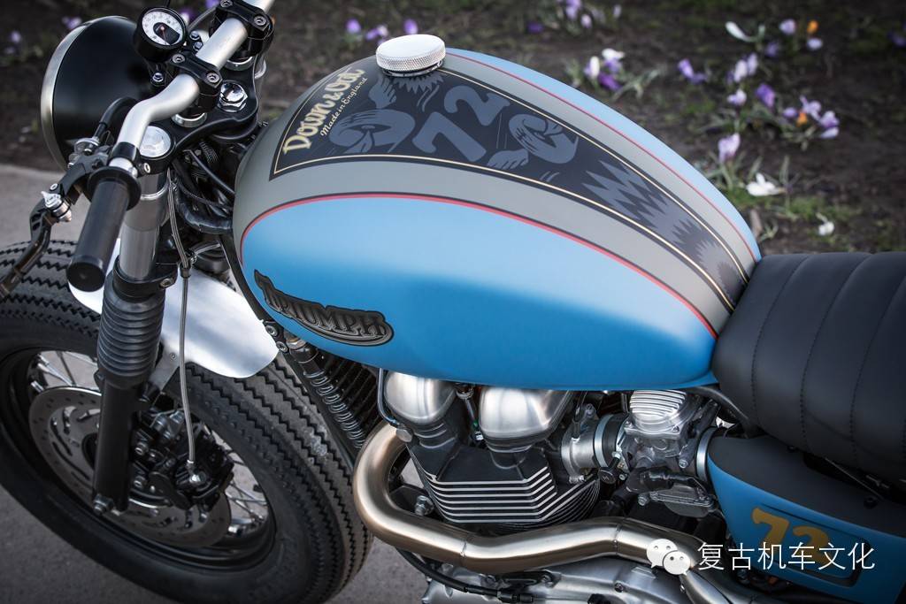 2014凯旋Bonneville T100摩托车改装欣赏