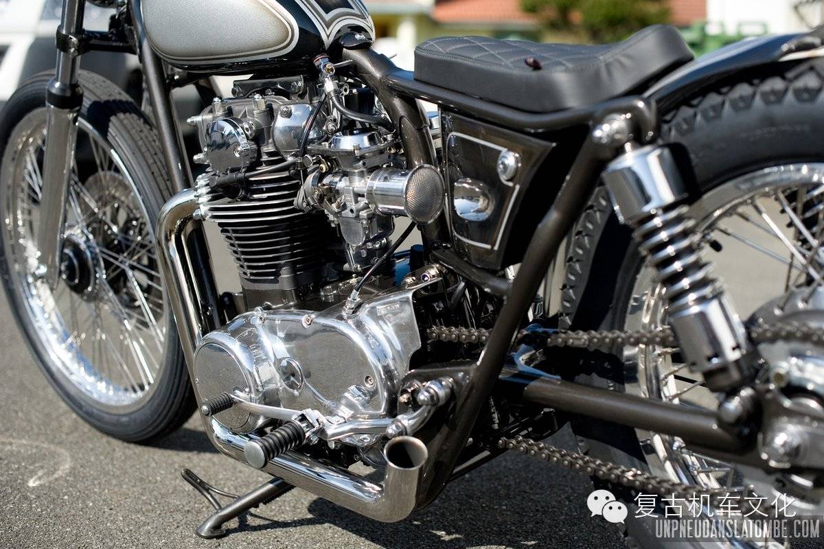 日本范儿雅马哈摩托车 XS 650 CUSTOM