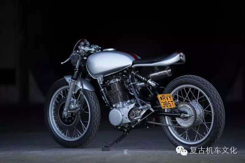 1979年雅马哈摩托车 SR500复古改装欣赏