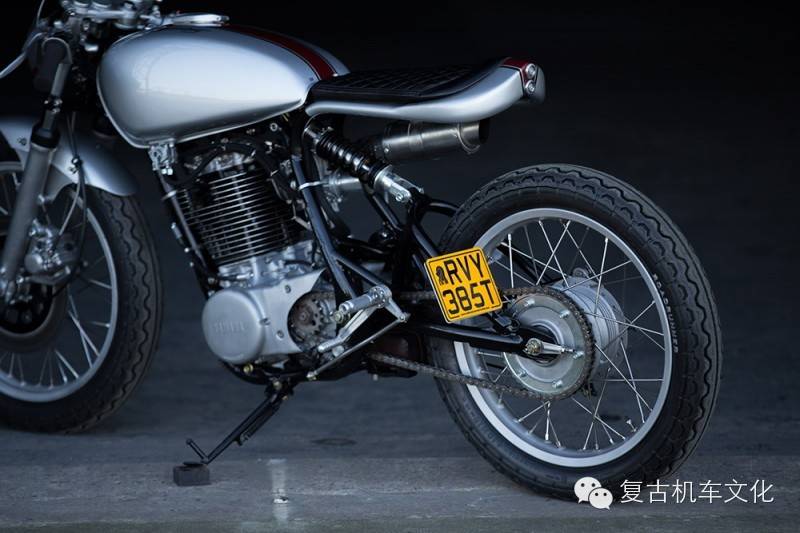 1979年雅马哈摩托车 SR500复古改装欣赏