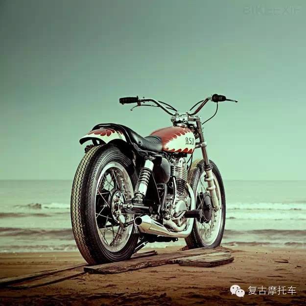 雅马哈 sr400改装精美大图欣赏