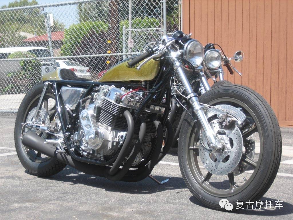 每日改装本田摩托车cb750