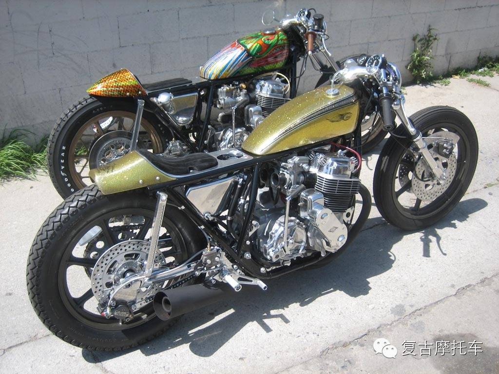 每日改装本田摩托车cb750