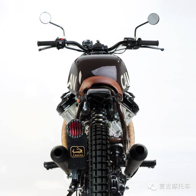 改装本田cx500摩托车