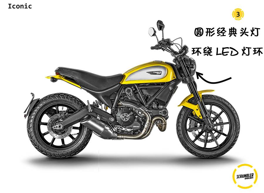 全新的杜卡迪Scrambler