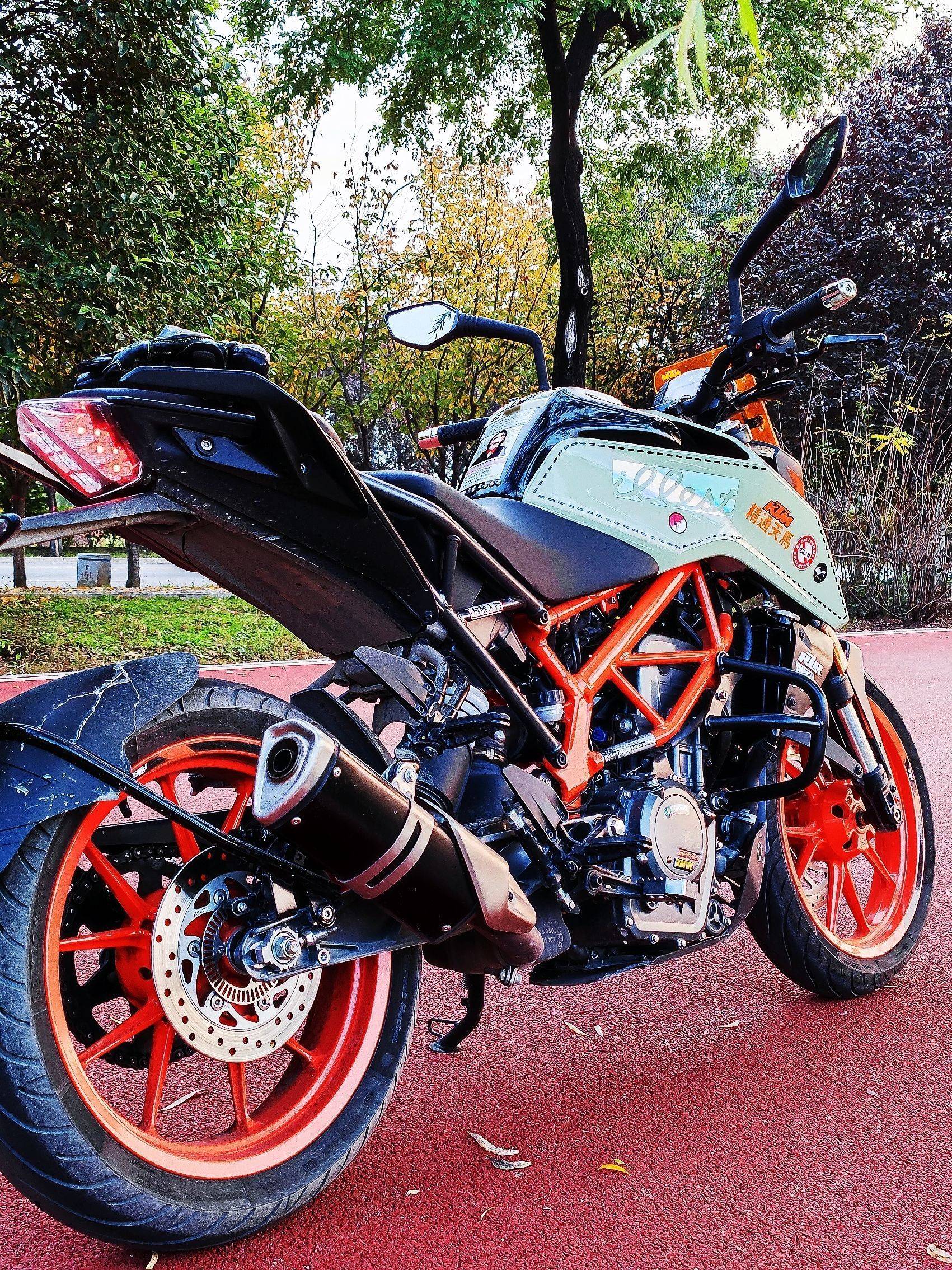 KTM duke 250 使用5600公里