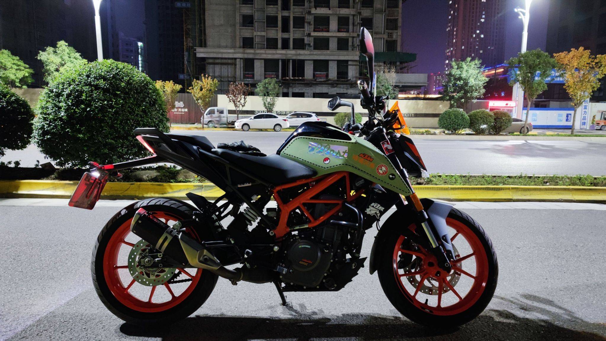 KTM duke 250 使用5600公里