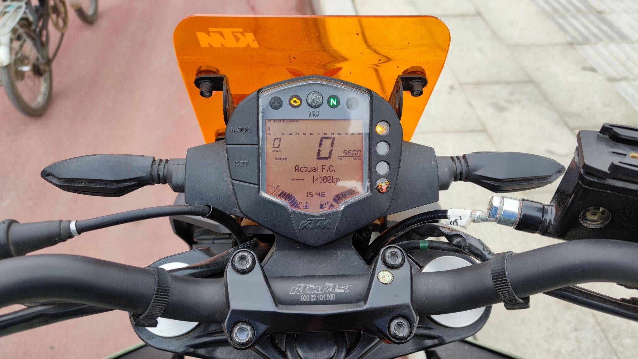 KTM duke 250 使用5600公里