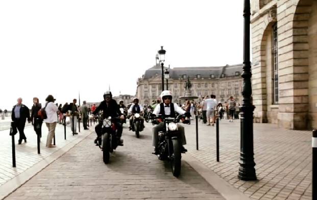 2014法国绅士复古摩托骑行日