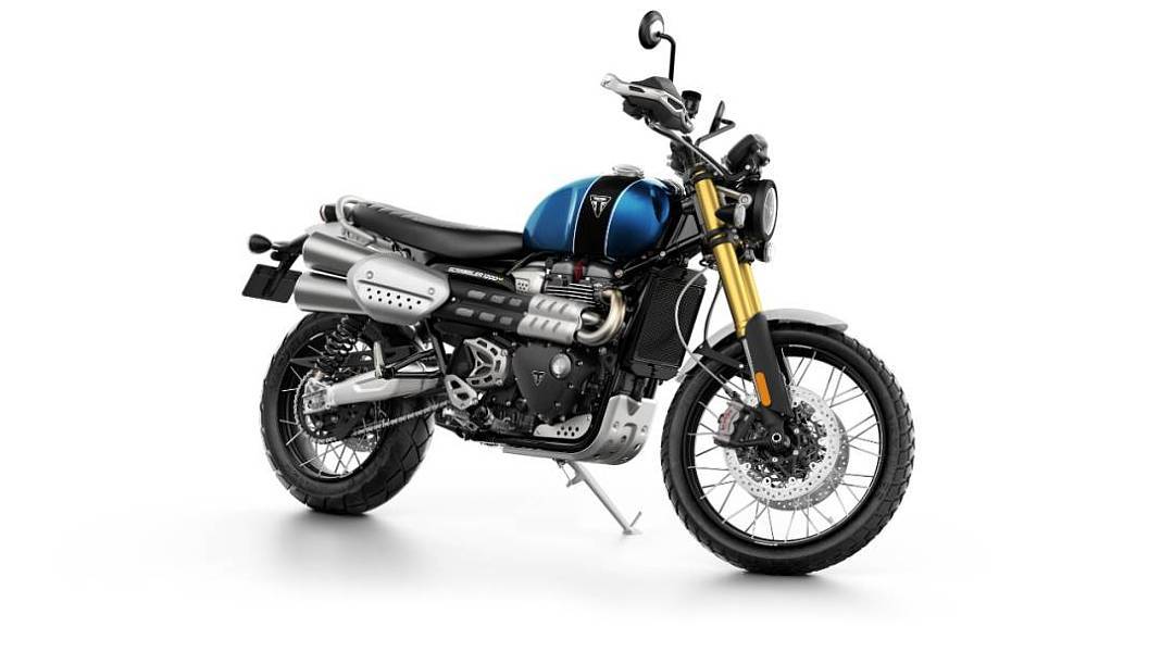 影片《007》中的新款凯旋Scrambler 1200中国发布