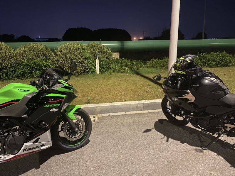 记录ninja400一千公里改排气