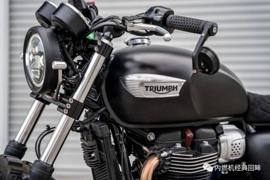 凯旋T100改装Scrambler风格