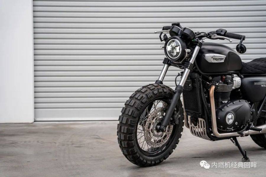 凯旋T100改装Scrambler风格