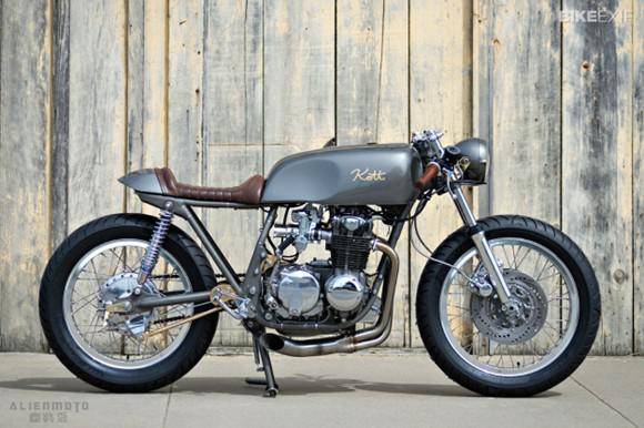 本田CB550 Cafe Racer赏析｜Dustin Kott出品