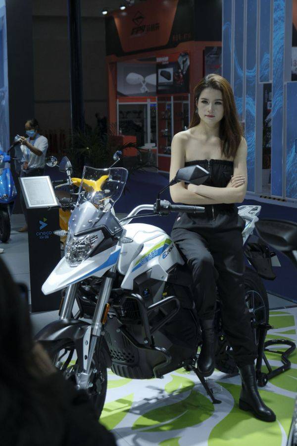 重庆摩托车展 模特篇