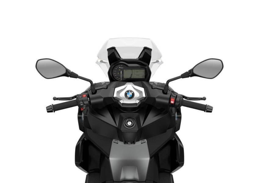 豪华入门踏板摩托，宝马2021款C400系列，小幅升级ASC
